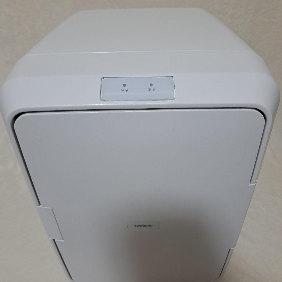 【新品未使用】HR-EB08W 2電源式ポータブル電子適温ボックス　ツインバード