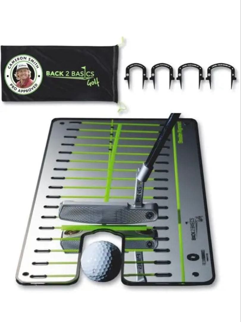 その他 BACK2BASICS GOLF PRO PATH PUTTING MIRROR