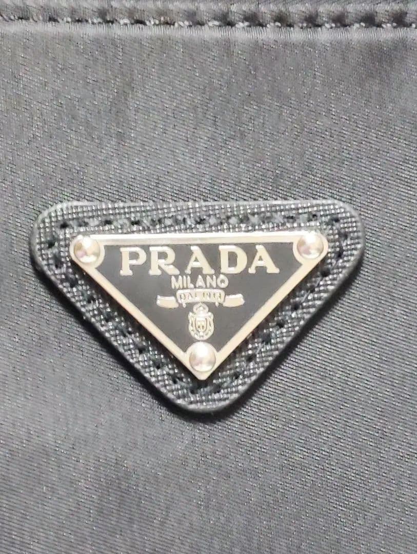 しげちぃー　新品PRADAプラダノベルティショルダーバッグナイロンブラック