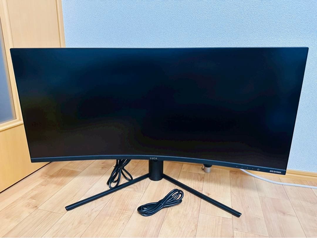 美品✨ ゲーミングモニターアイリスオーヤマ LUCA ILD-ACW34WQHD