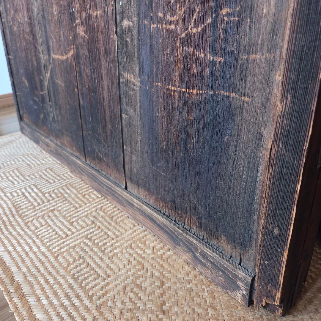 格子　衝立　パーテーション　古家具　間仕切り　什器　古民家　木製