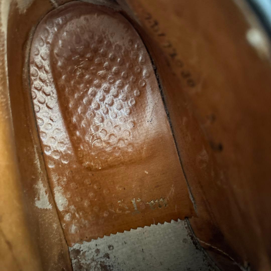 黒 レザー チャッカブーツ