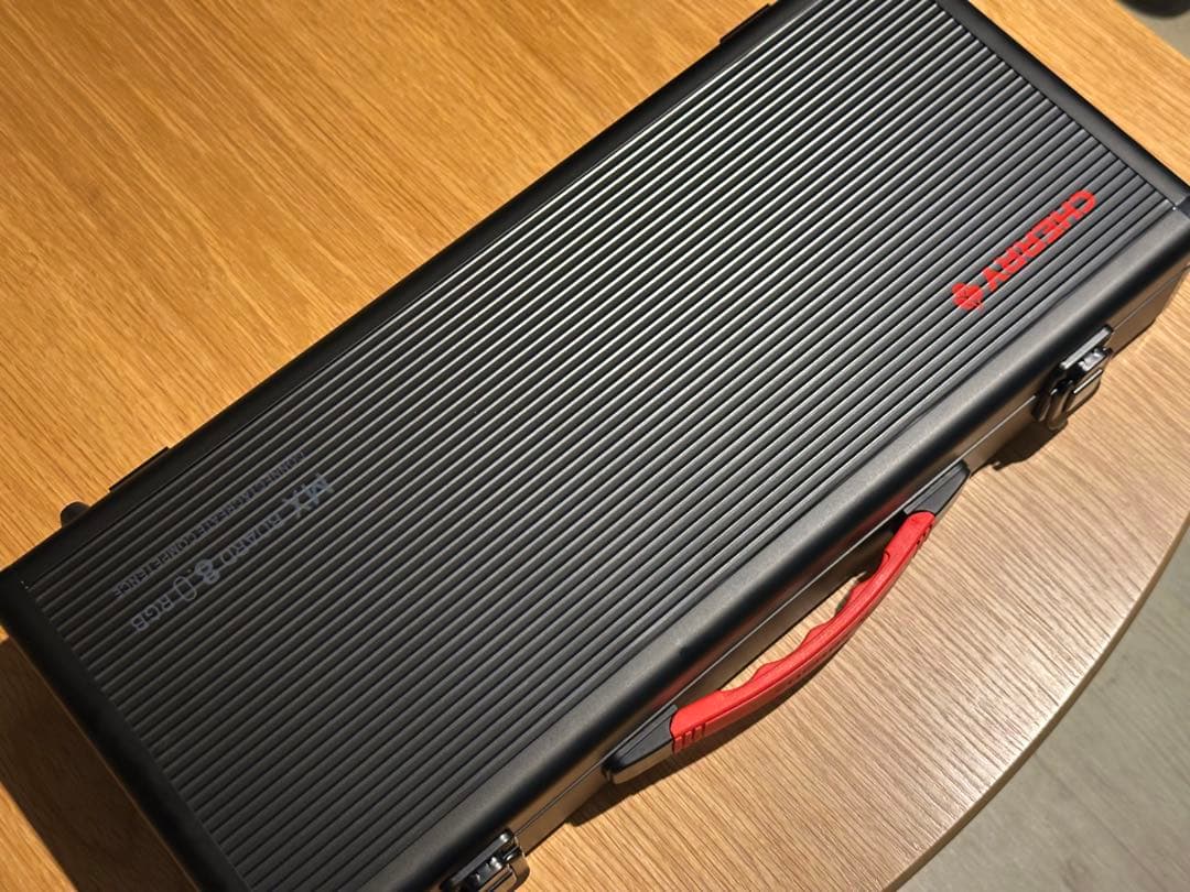 CHERRY MX8.0 RGBメカニカルキーボード チェリー　茶シャフト