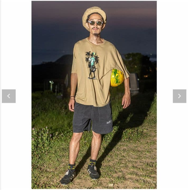 【新品未使用】ルースイソンブラ 限定 Tシャツ 茶 XL 半袖 シャツ