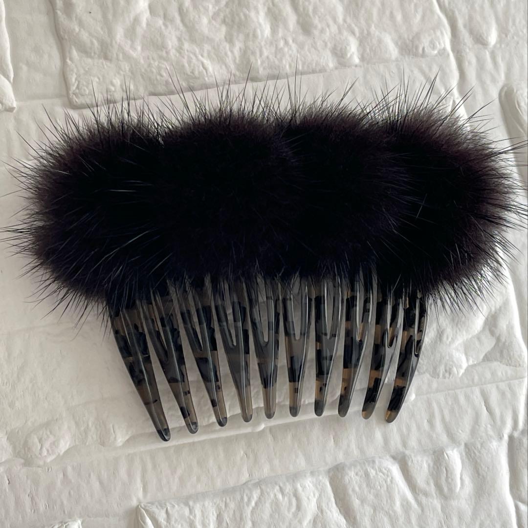 アレクサンドルドゥパリ　ミンクファー コーム