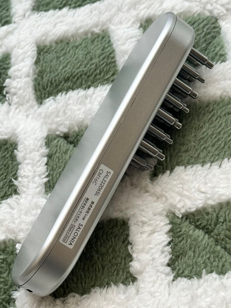 SALONIA 美顔器 多機能ヘッド シルバー