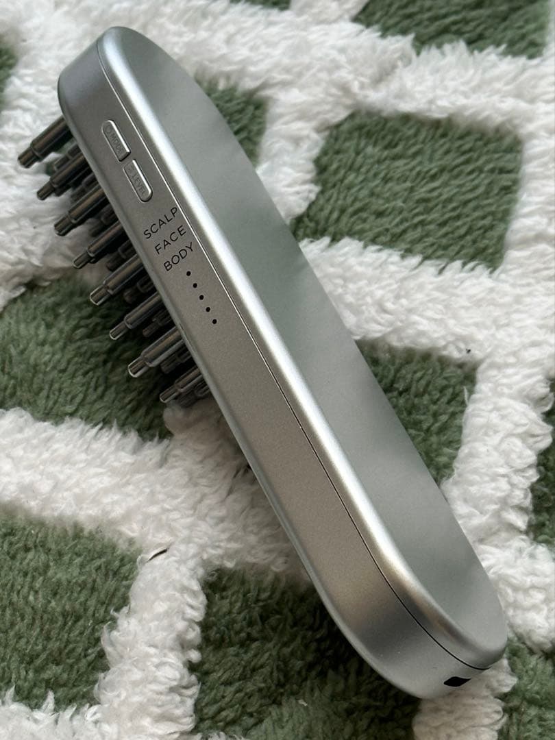 SALONIA 美顔器 多機能ヘッド シルバー