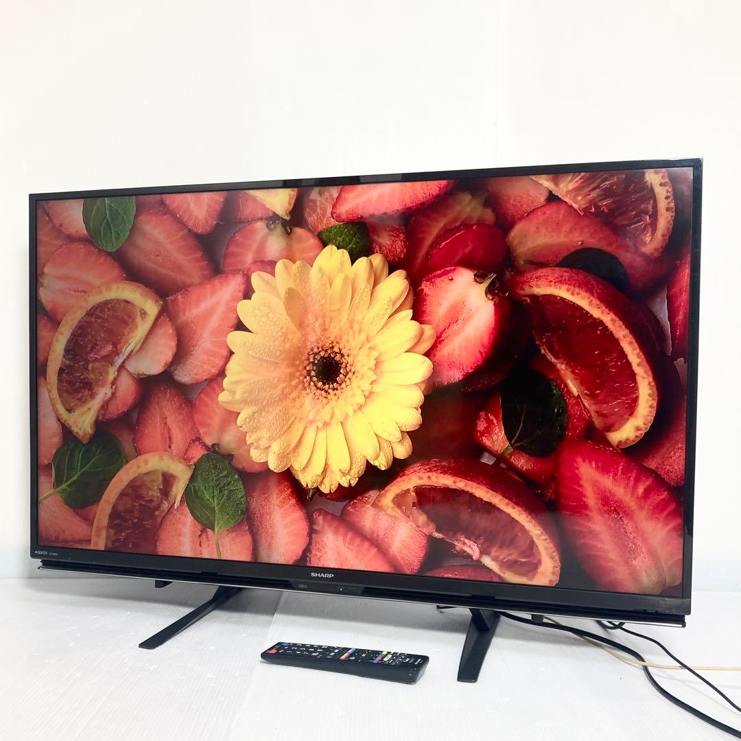美品 シャープ 40インチ 液晶テレビ AQUOS LC-40W5 2017年製