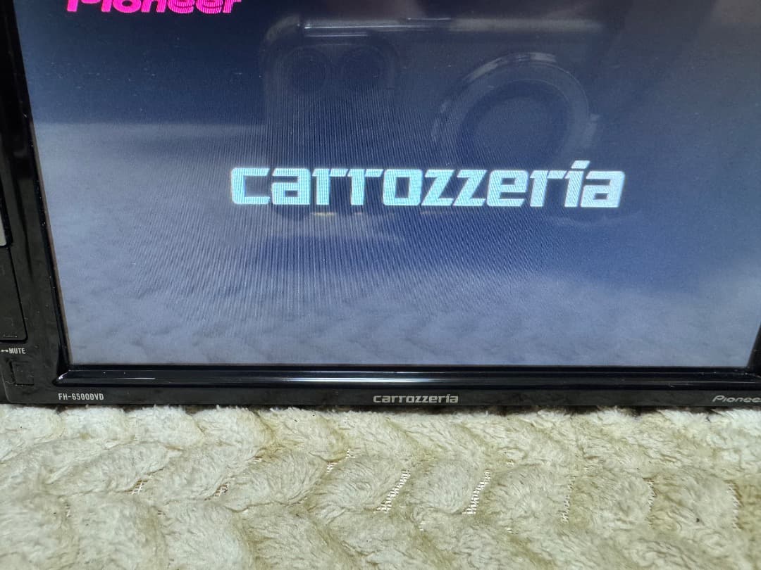 Carrozeria Pioneer カーオーディオFH-6500DVD本体のみ