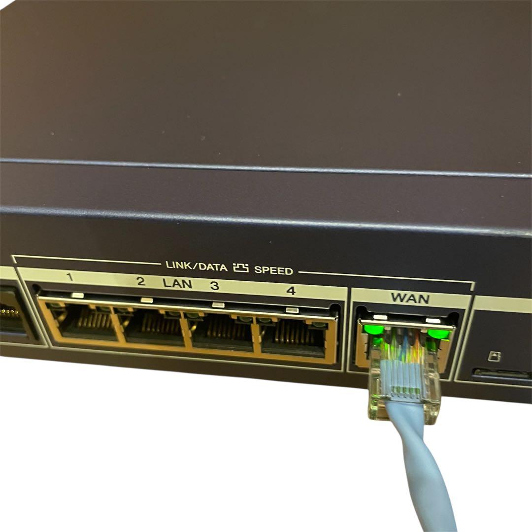 【動作確認済】YAMAHA RTX830 高性能ギガビットルーター 初期化済み