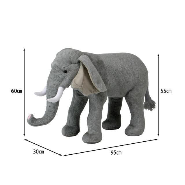 象・スツール・座れるぬいぐるみ
