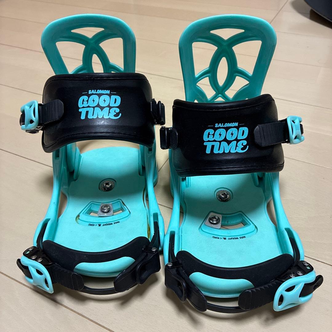 キッズ用　スノーボードブーツ、ビンディングセット