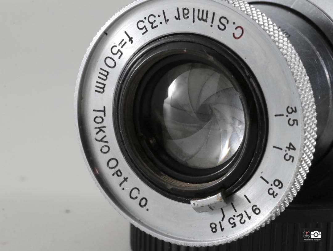 希少Tokyo Opt C Simlar 5cm F/3.5 Ｌ３９レンズ整備済