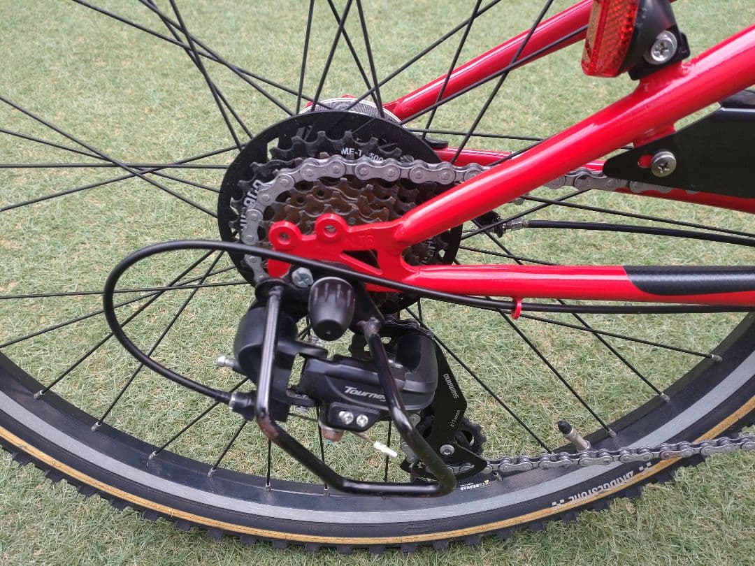 子供用自転車　ブリヂストン　クロスファイヤージュニア　26インチ　ピュアレッド