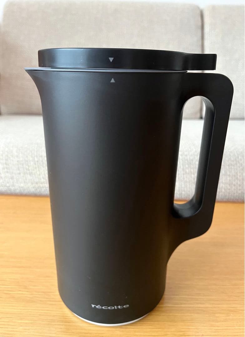 【新品】レコルト Auto Cooking Pot ブラック 自動調理ポット