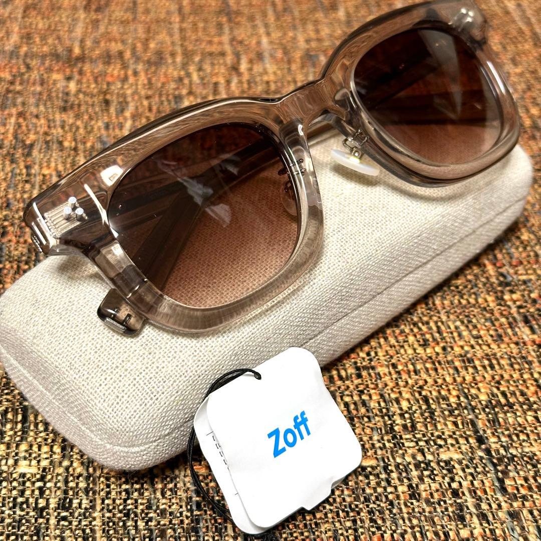 Zoff｜UNITED ARROWS DERSS UP サングラス ベージュ