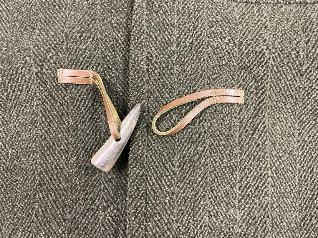 イングランド製 Faconnable ファソナブル　ヘリンボーン ダッフルコート