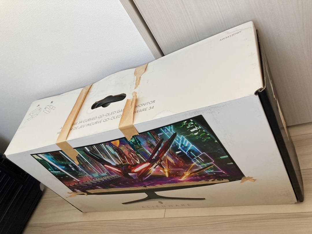 Dell Alienware AW3423DWF 有機EL湾曲 34インチ