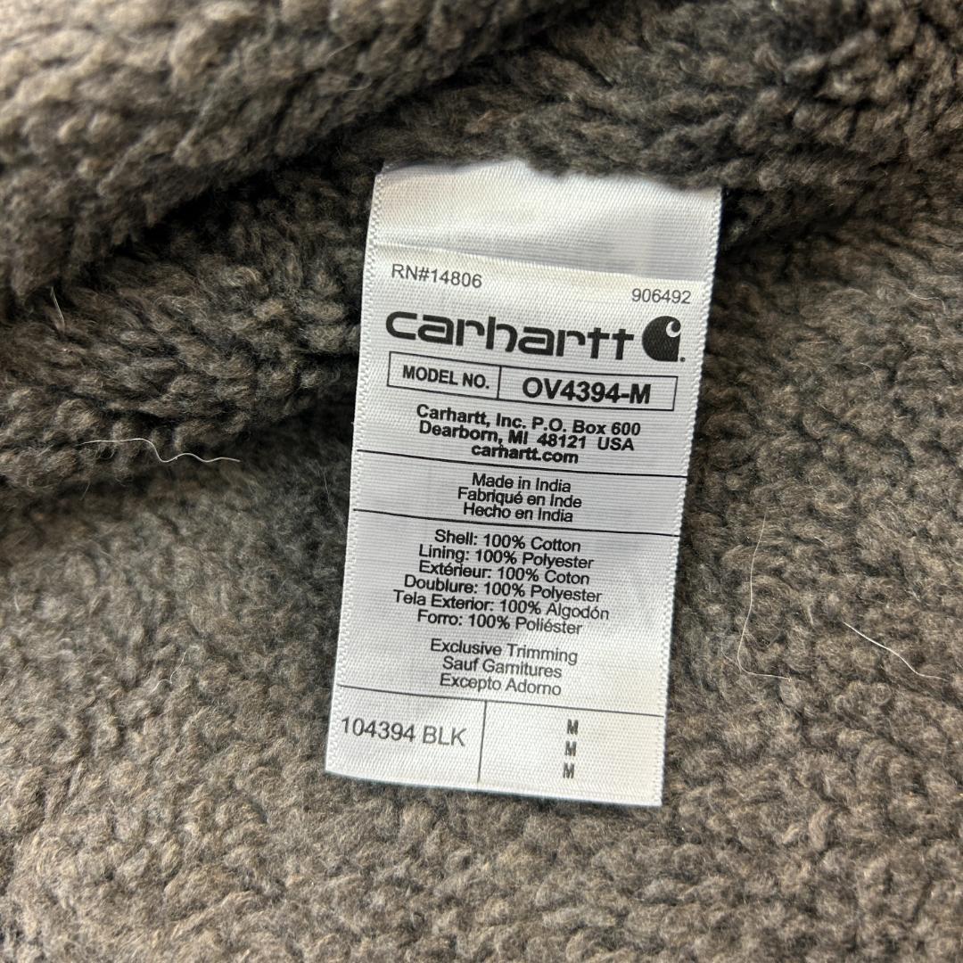 り*ぃ様 Carhartt　カーハート　ダックベスト　ボアベスト　古着　ブラック