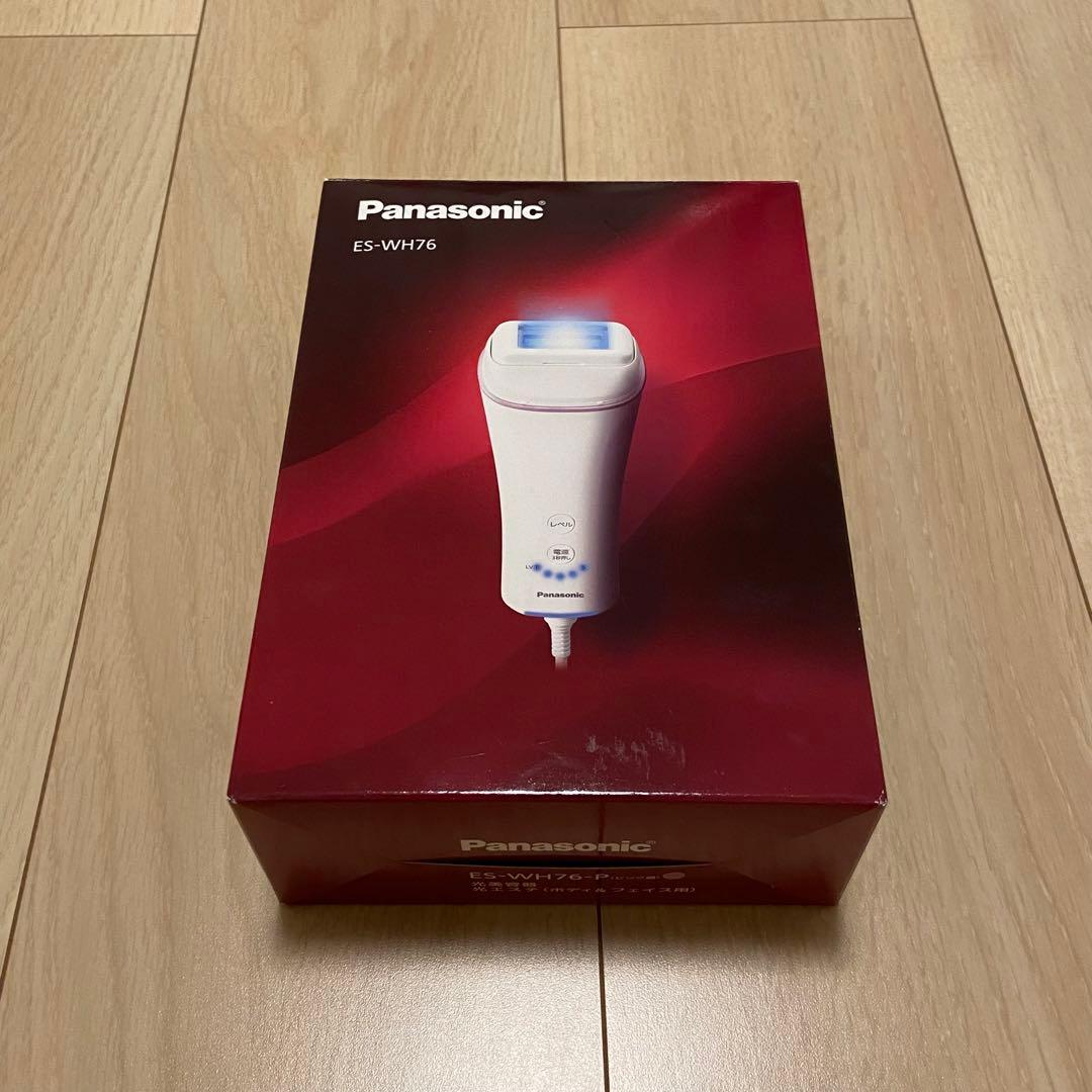 Panasonic 光美容器 光エステ ＜ボディ＆フェイス用＞ ES-WH76