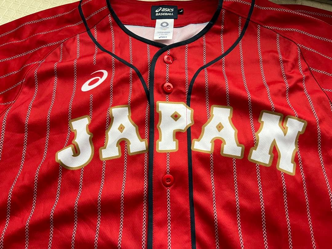 【新品】WBC 侍ジャパン　日本代表ASICS JAPAN ユニフォームL 野球