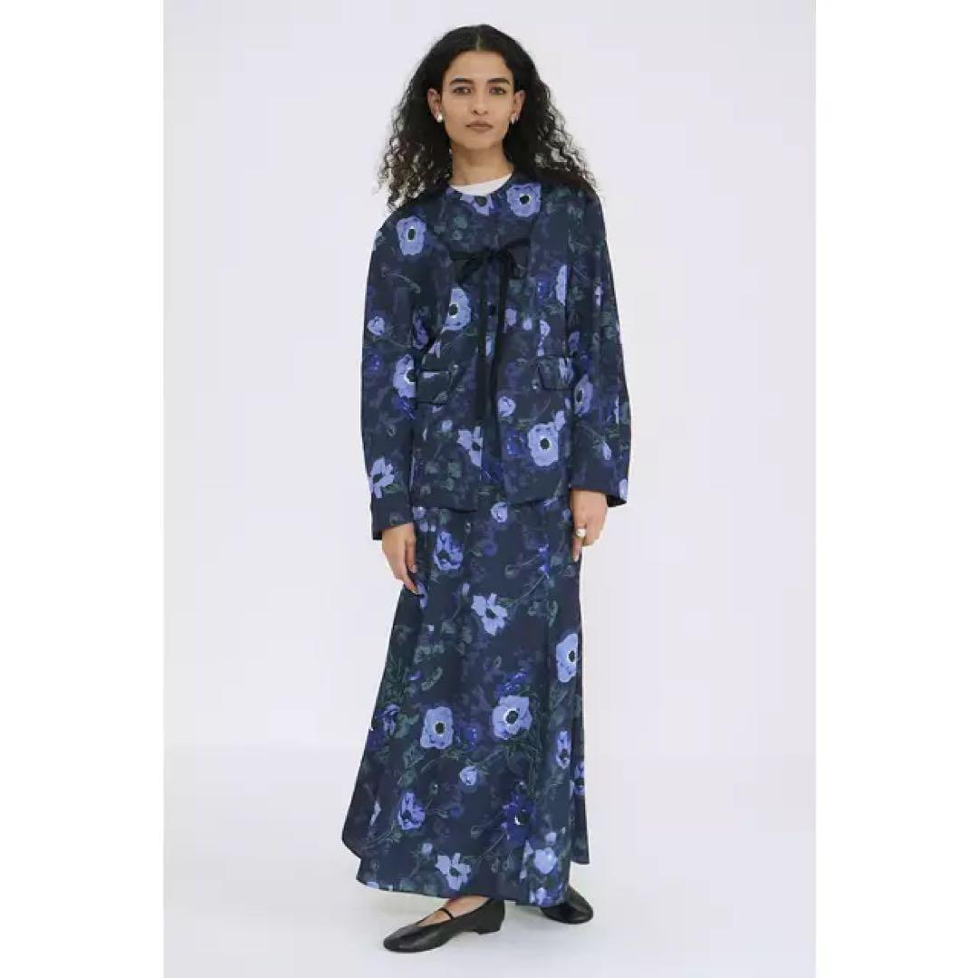 CLANE クラネSCARF FLOWER RIBBON TOPS 2025ss