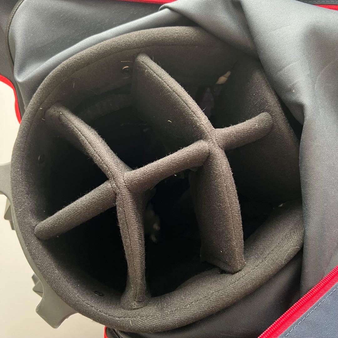 ジャックバニー　パーリーゲイツ　キャディバッグ ゴルフ　ロゴ　スタンド　自立