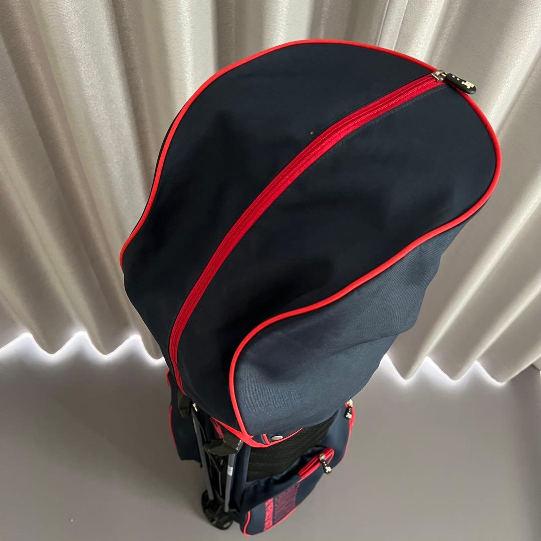 ジャックバニー　パーリーゲイツ　キャディバッグ ゴルフ　ロゴ　スタンド　自立