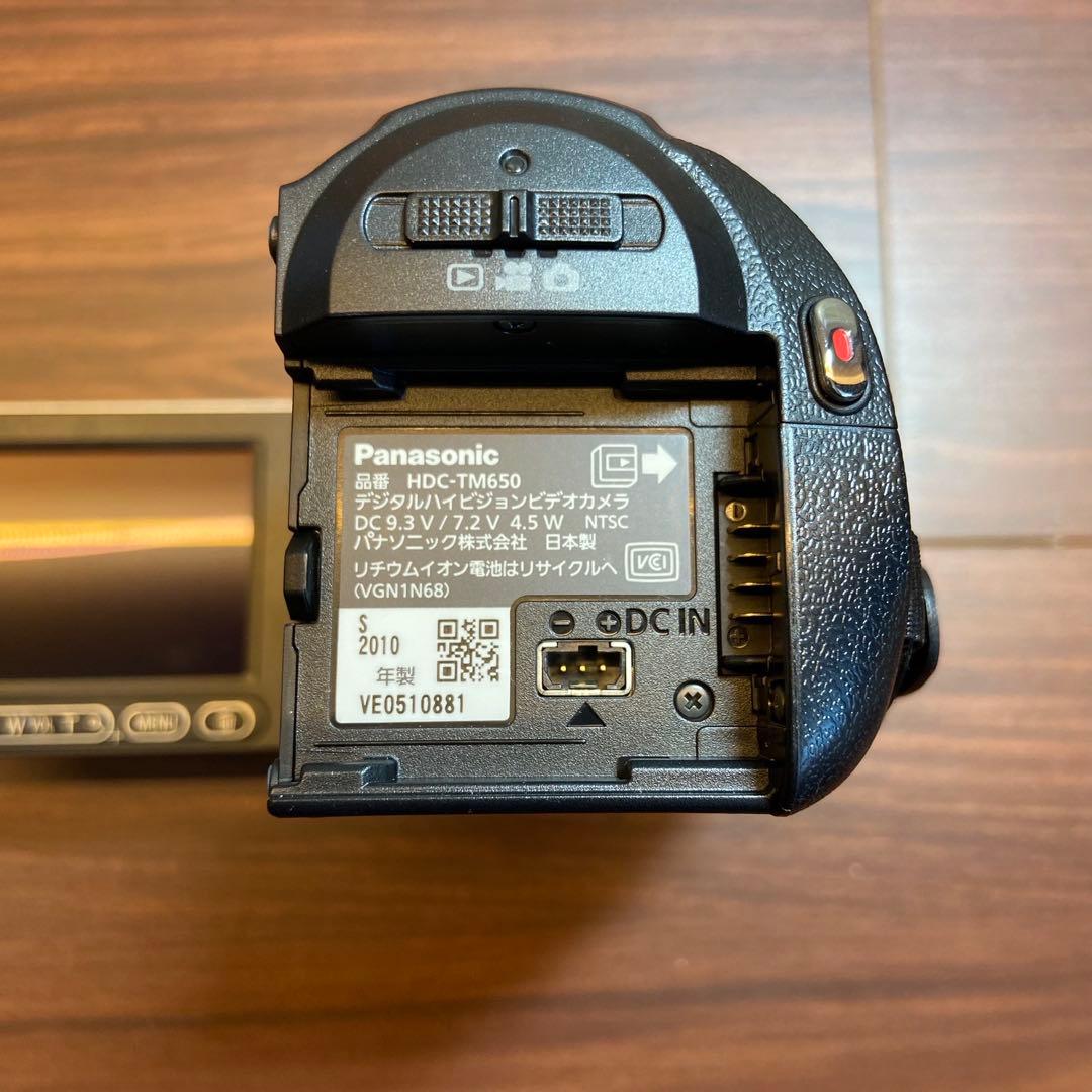 Panasonic HDC-TM650 ビデオカメラ 3073