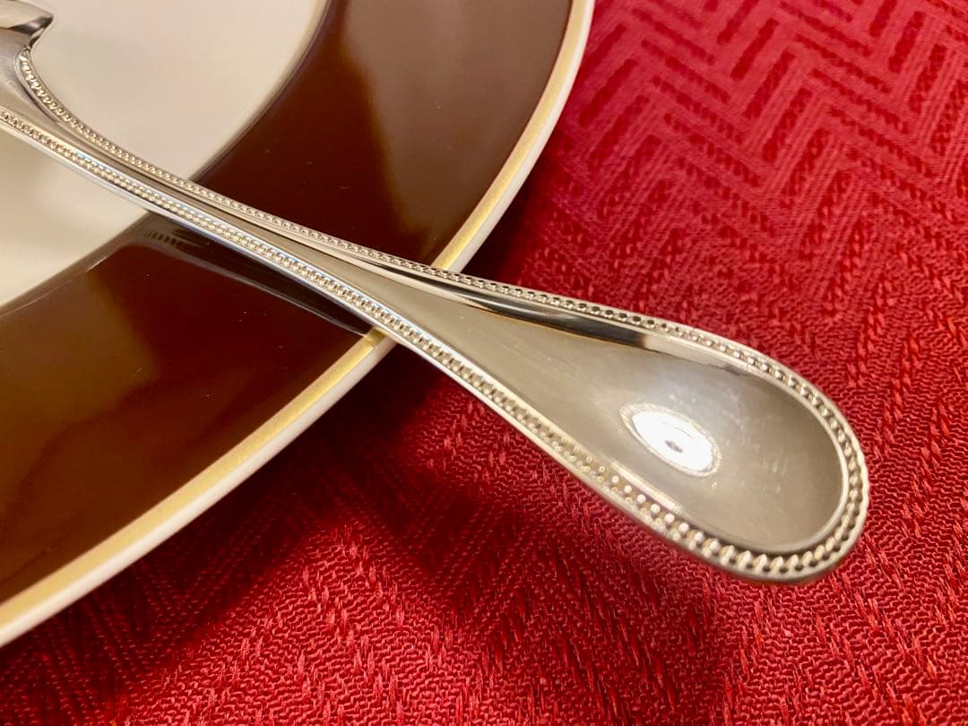 【にゃこもこさま専用商品】クリストフル パール カトラリーセット