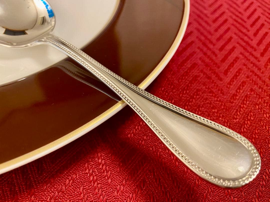 【にゃこもこさま専用商品】クリストフル パール カトラリーセット