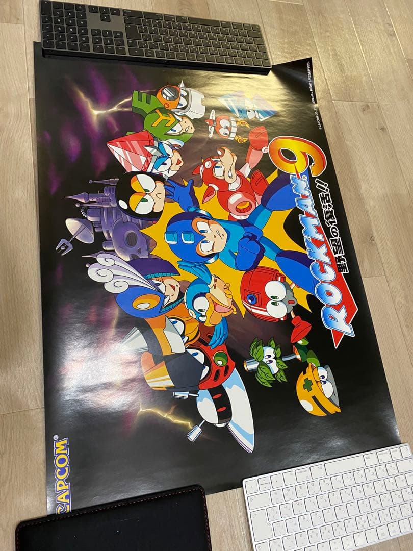 ラスト1点　ROCKMAN ロックマン9 野望の復活 B2ポスター　2008年