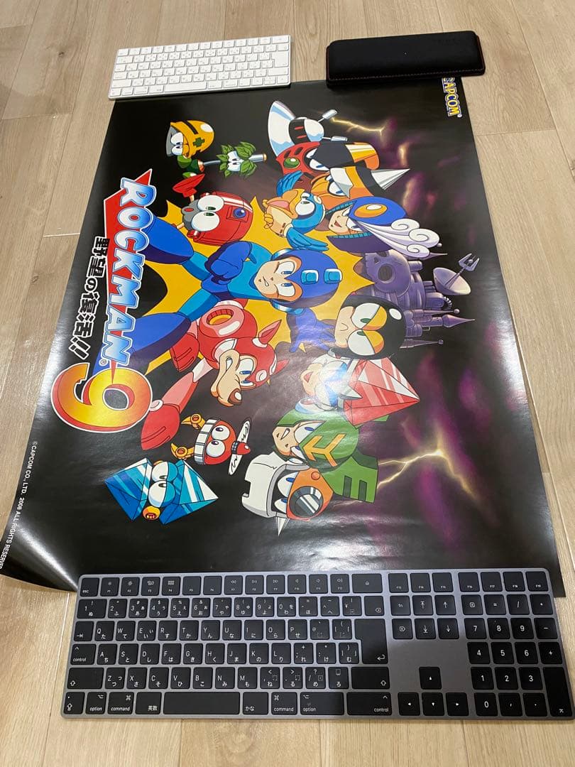 ラスト1点　ROCKMAN ロックマン9 野望の復活 B2ポスター　2008年