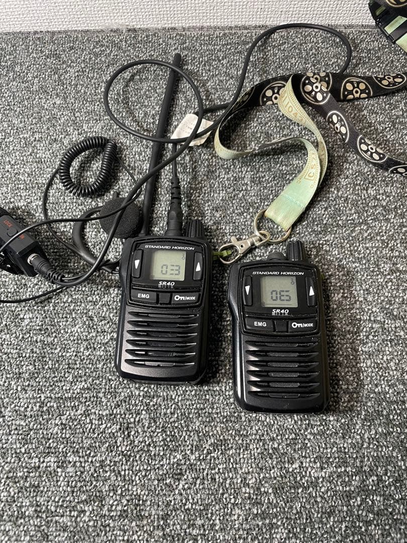 STANDARD SR40L 特定小電力トランシーバー 2台セット