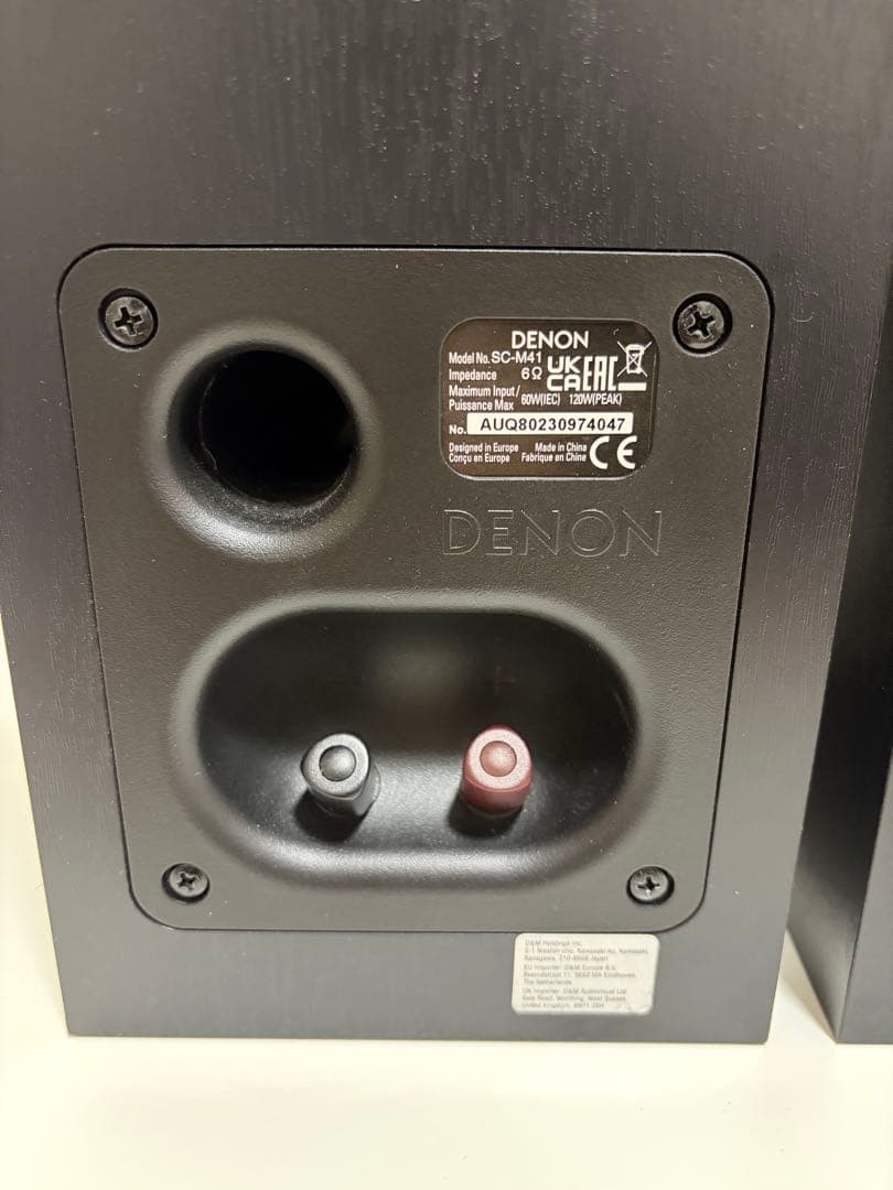 DENON SC-M41 ペアスピーカー　ブラック