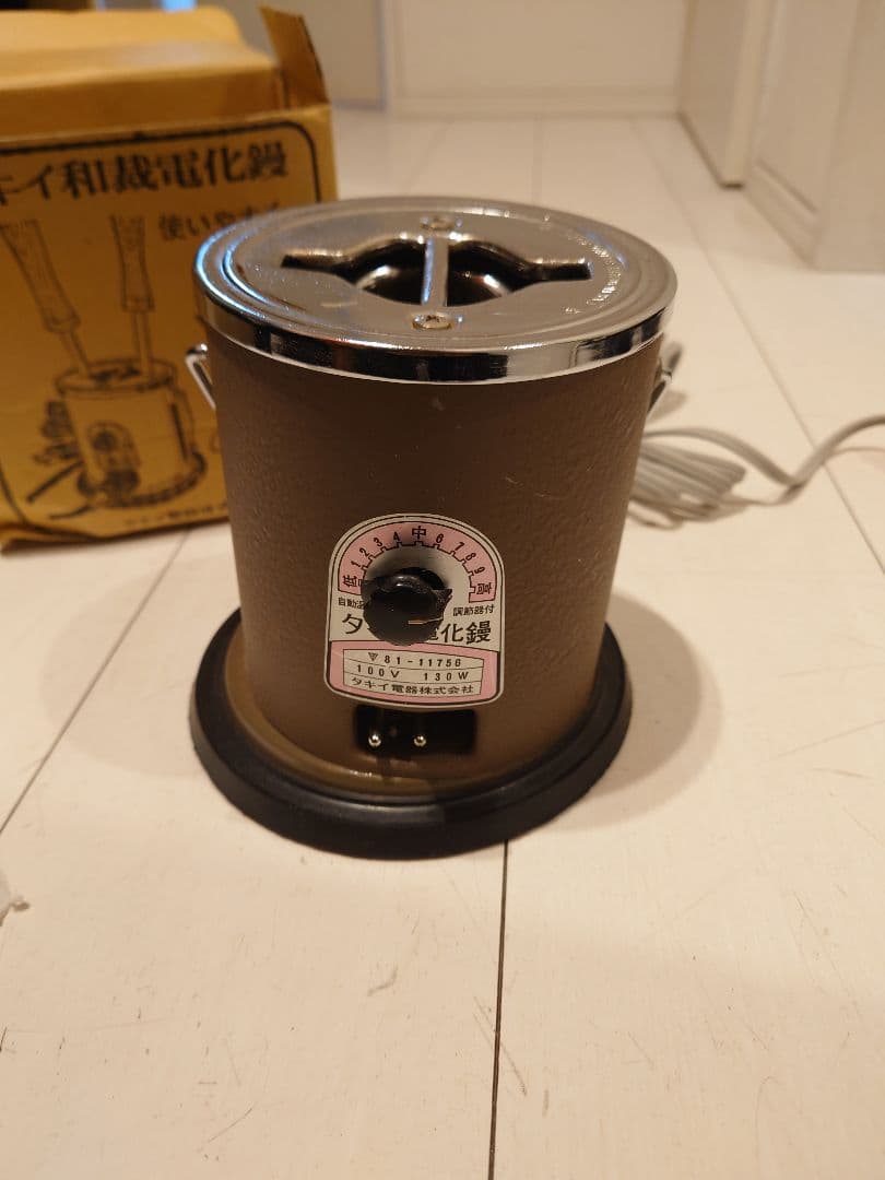 タキイ和裁電化鏝 和裁こて　和裁コテ　タキイ製本体のみ ジャンク品5台