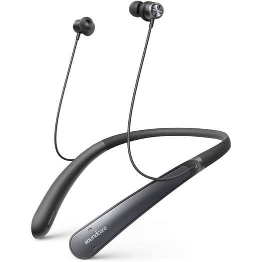 Anker soundcore ワイヤレスイヤホン ネックバンド型 ブラック
