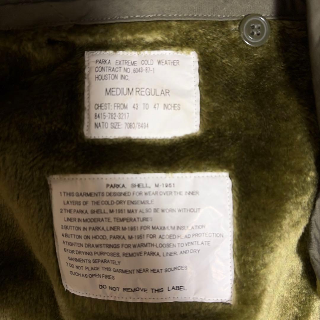 HOUSTON M-51パーカー　モッズコート
