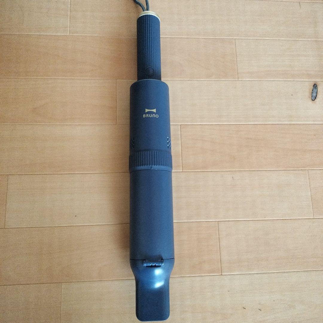 BRUNOブルーノ掃除機スティッククリーナースリム　ネイビー紺