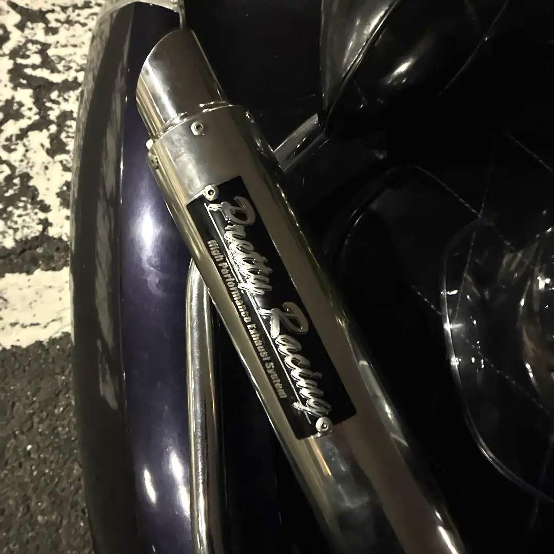 『月間セール中』Pretty Racing ステンレス マフラー