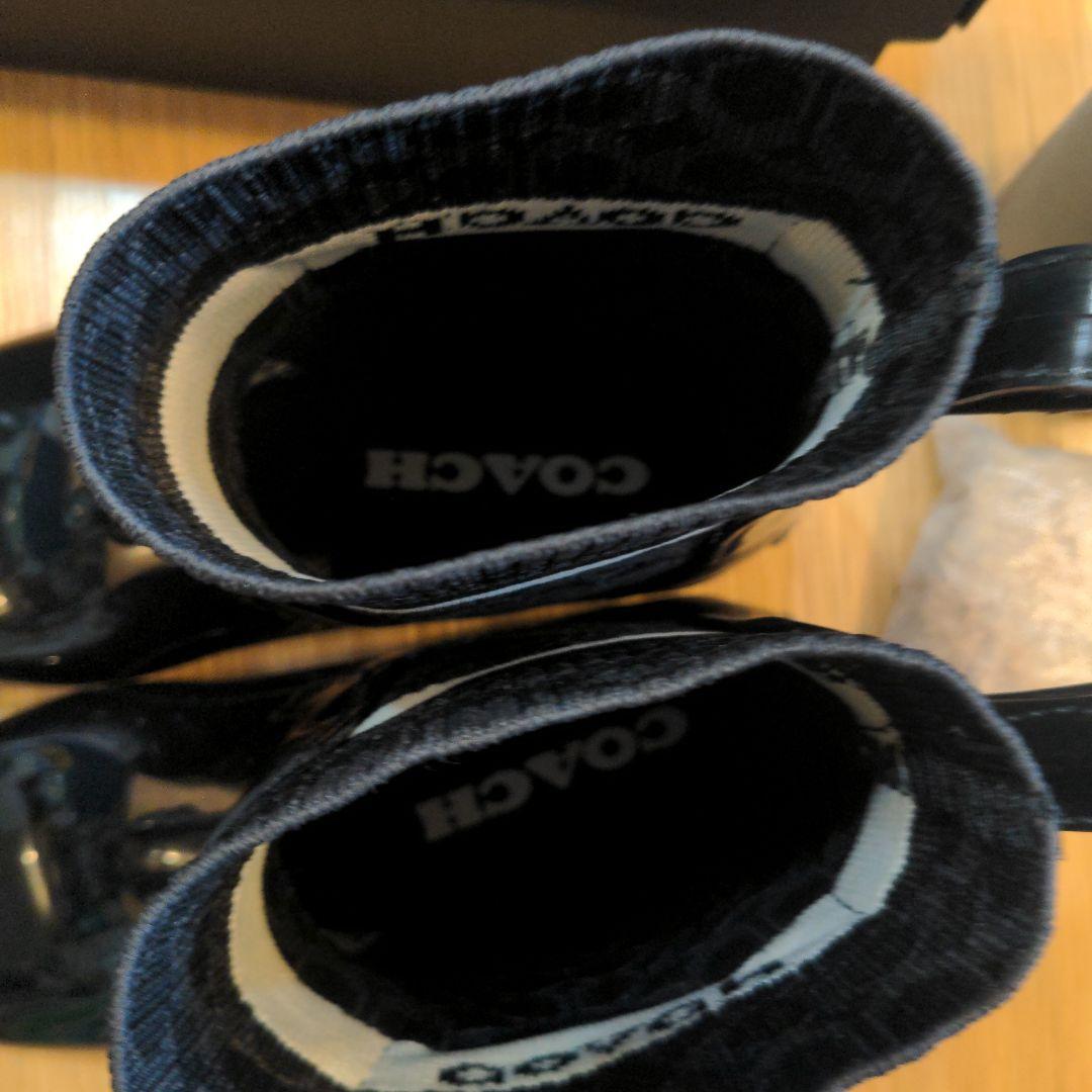 【佐藤さま専用】COACH コーチ レインブーツ サイドゴアブーツ