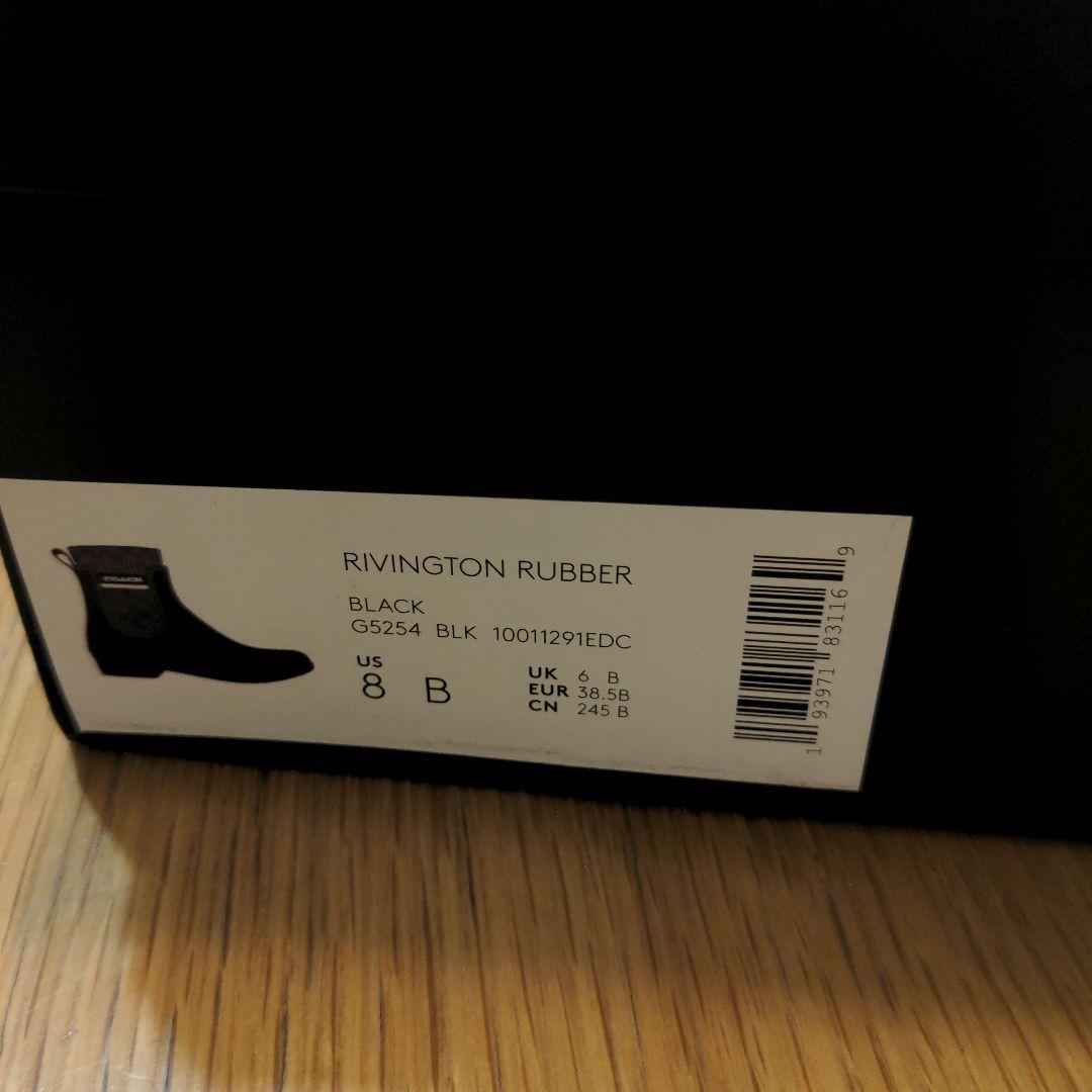 【佐藤さま専用】COACH コーチ レインブーツ サイドゴアブーツ