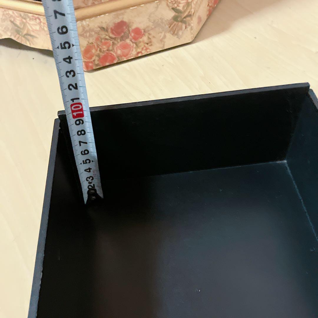 アンティーク調　5段チェスト　花柄　サイドチェスト　コンソール　飾り棚