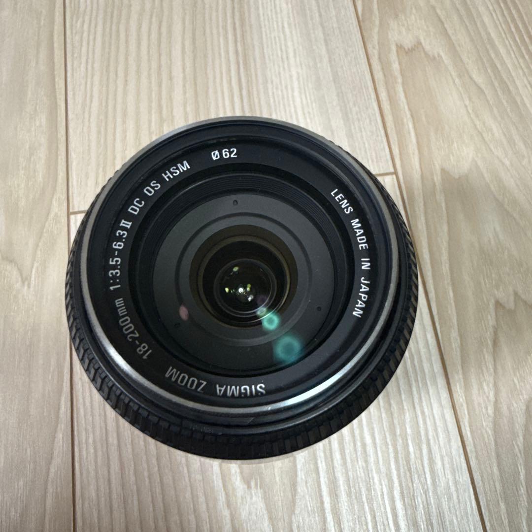 レンズ(ズーム) SIGMA 18-200mm F3.5-6.3 II DC OS HSM EF