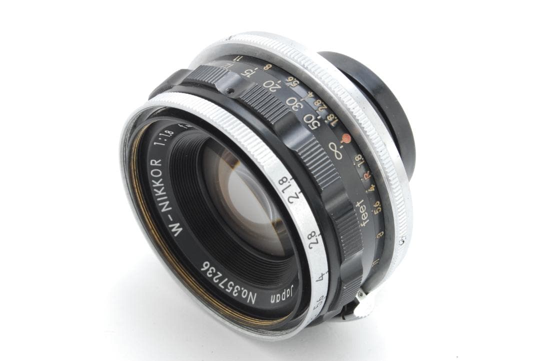 レア刻印 *U.S.PAT* Nikon W-Nikkor 3.5cm f1.8