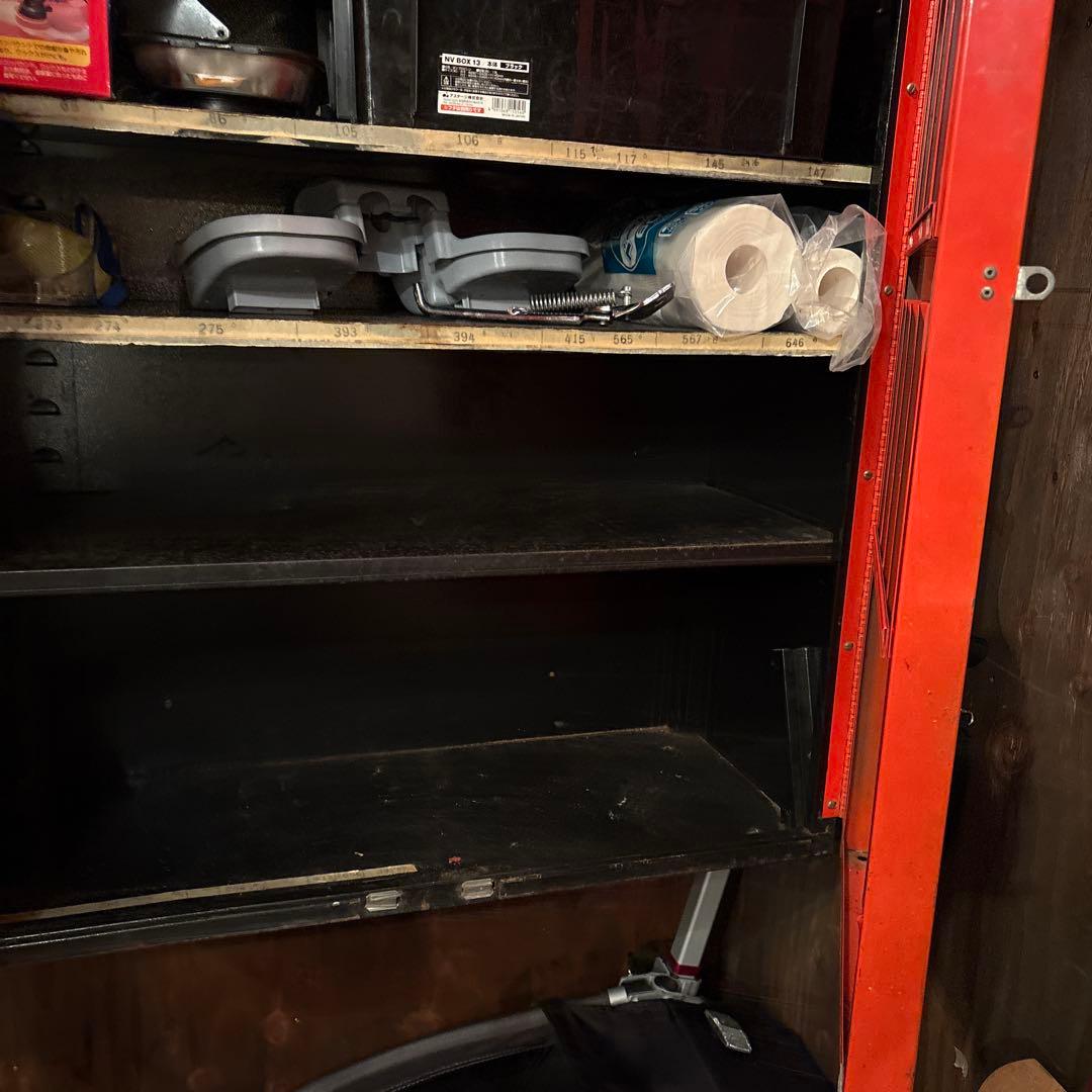 Motorcraft キャビネット ビンテージ　firestone ガレージ