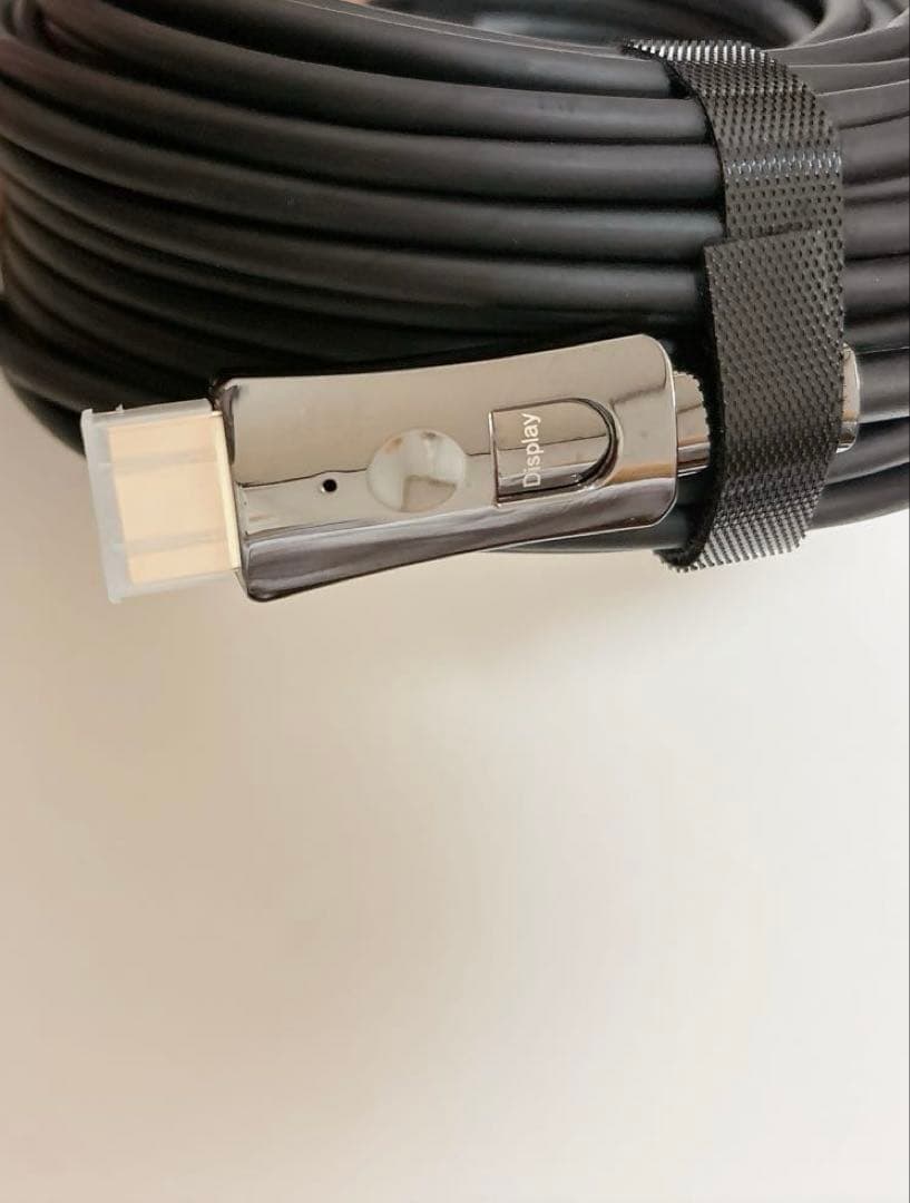 ❇️一点限り❣️8K 光ファイバーケーブルＨＤＭI ブラック20m