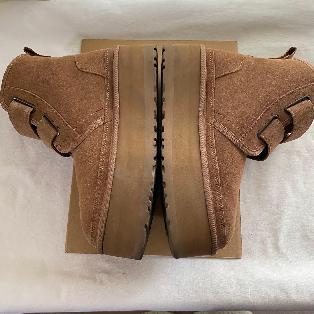 美品 UGG アグ　厚底ブーツ　アグ ニューメル プラットフォーム 8サイズ