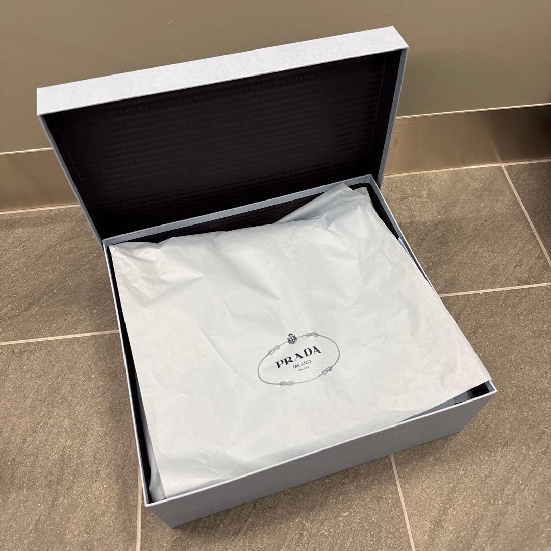 PRADA モノリスレースアップシューズ レザー 25.5cm