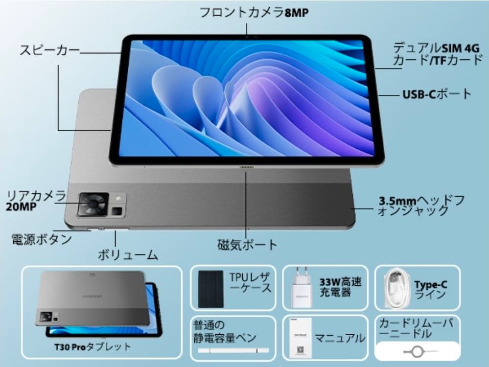 DOOGEE T30 Pro 256GB ミントグリーン